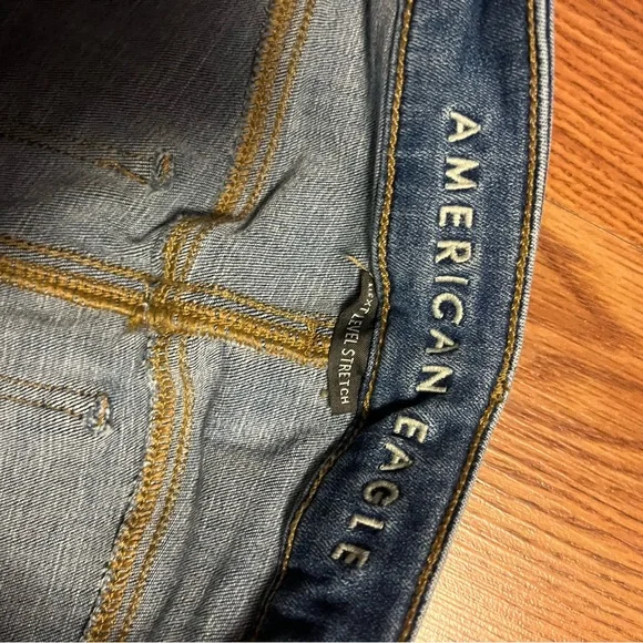 American Eagle Outfitters Blue Skinny Jeans Classic Denim - Picture 2 of 4